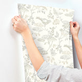 York Malmo Grey Trail Wallpaper