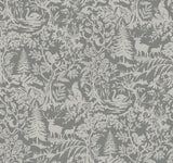 York Alrick Charcoal Forest Venture Wallpaper
