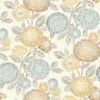 York Zalipie Apricot Floral Trail Wallpaper