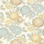 York Zalipie Apricot Floral Trail Wallpaper