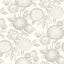 York Zalipie Grey Floral Trail Wallpaper
