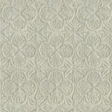 York Karachi Light Blue Wooden Damask Wallpaper