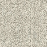 York Karachi Taupe Wooden Damask Wallpaper