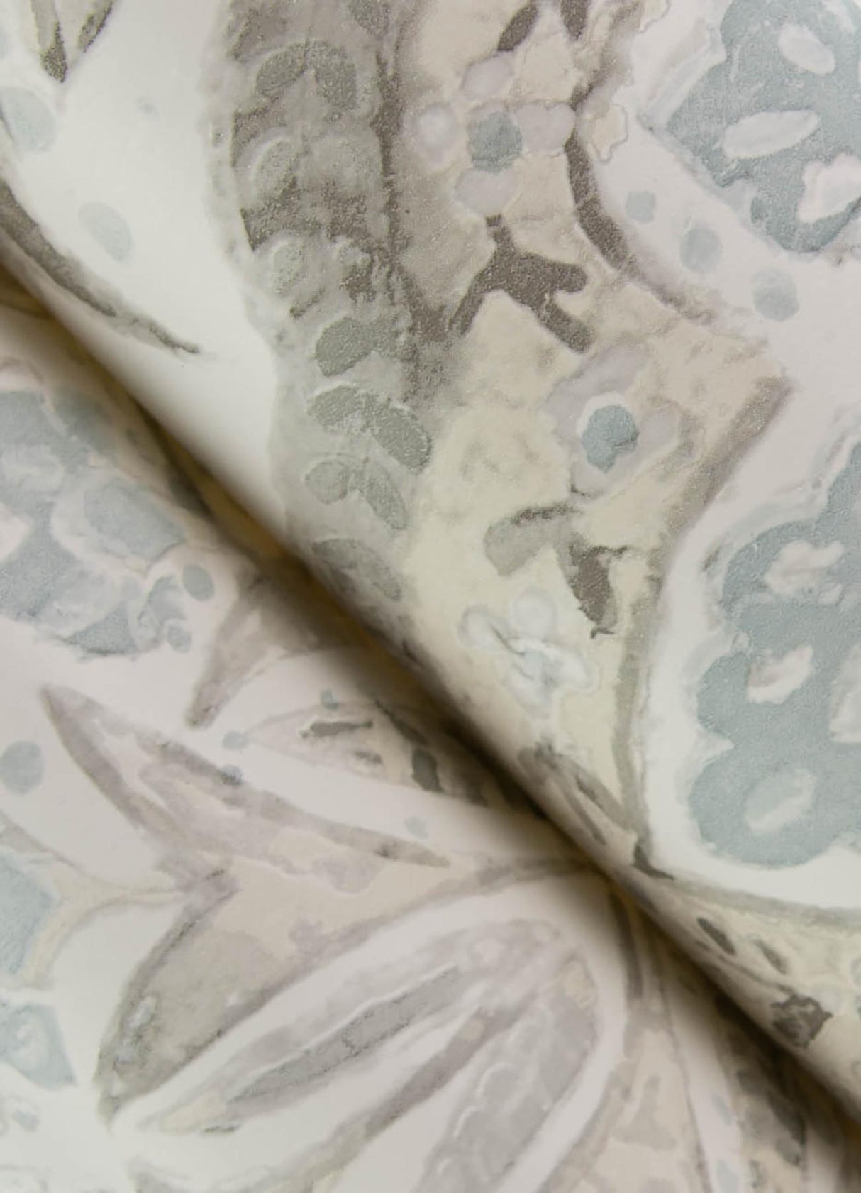 York Mimir Grey Quilted Damask Wallpaper