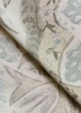 York Mimir Grey Quilted Damask Wallpaper