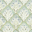 York Mimir Aquamarine Quilted Damask Wallpaper