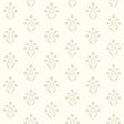 York Kova Yellow Floral Crest Wallpaper