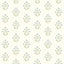 York Kova Aquamarine Floral Crest Wallpaper