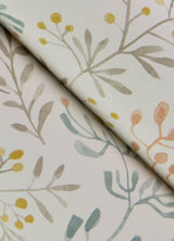 York Tarragon Pastel Dainty Meadow Wallpaper
