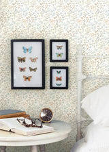 York Tarragon Pastel Dainty Meadow Wallpaper