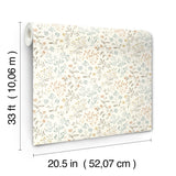 York Tarragon Pastel Dainty Meadow Wallpaper