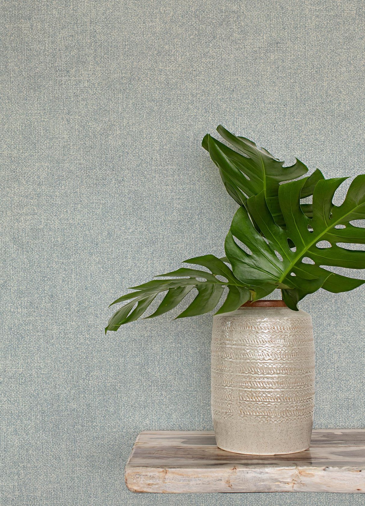 York Homespun Denim Textured Wallpaper