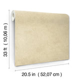 York Homespun Light Brown Textured Wallpaper