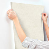 York Homespun Dove Textured Wallpaper