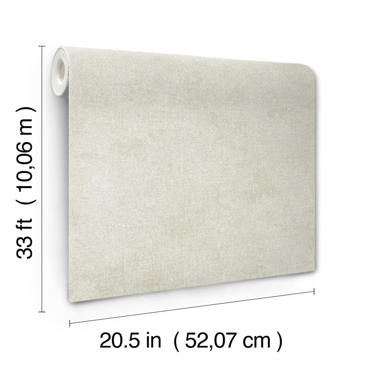 York Homespun Grey Textured Wallpaper