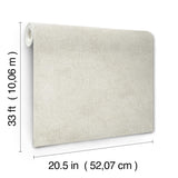 York Homespun Grey Textured Wallpaper