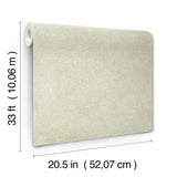 York Homespun Green Textured Wallpaper