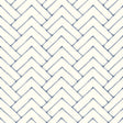 York Oswin Navy Tiered Herringbone Wallpaper
