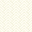 York Oswin Light Yellow Tiered Herringbone Wallpaper