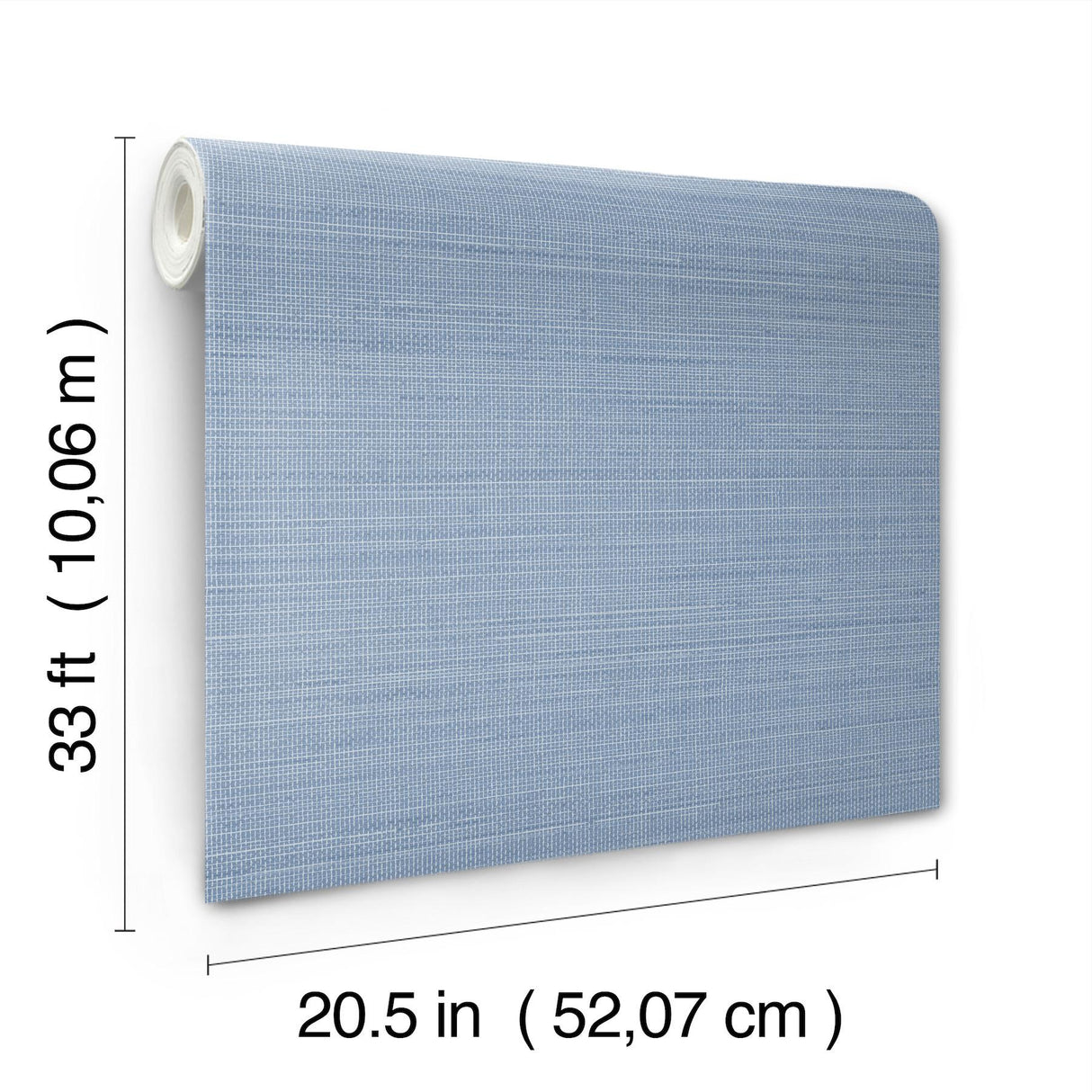 York Spinnaker Denim Netting Wallpaper
