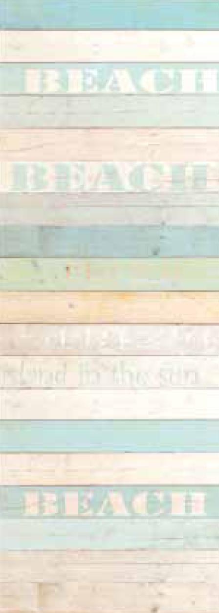 York Madero Aqua Beach Wood Panels