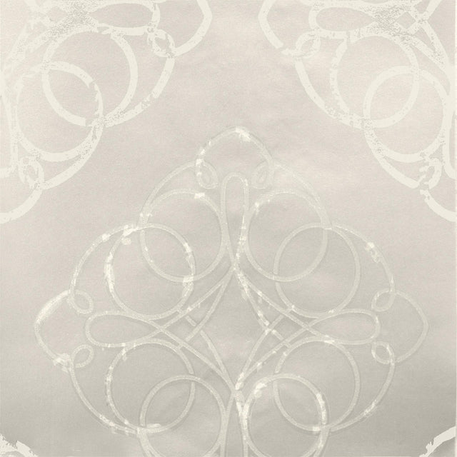 York Mikhaila Pearl Medallion Wallpaper