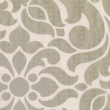 York Leanne Gold Metallic Dot Medallion Wallpaper