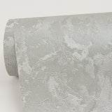 York Francesca Pewter Texture Wallpaper