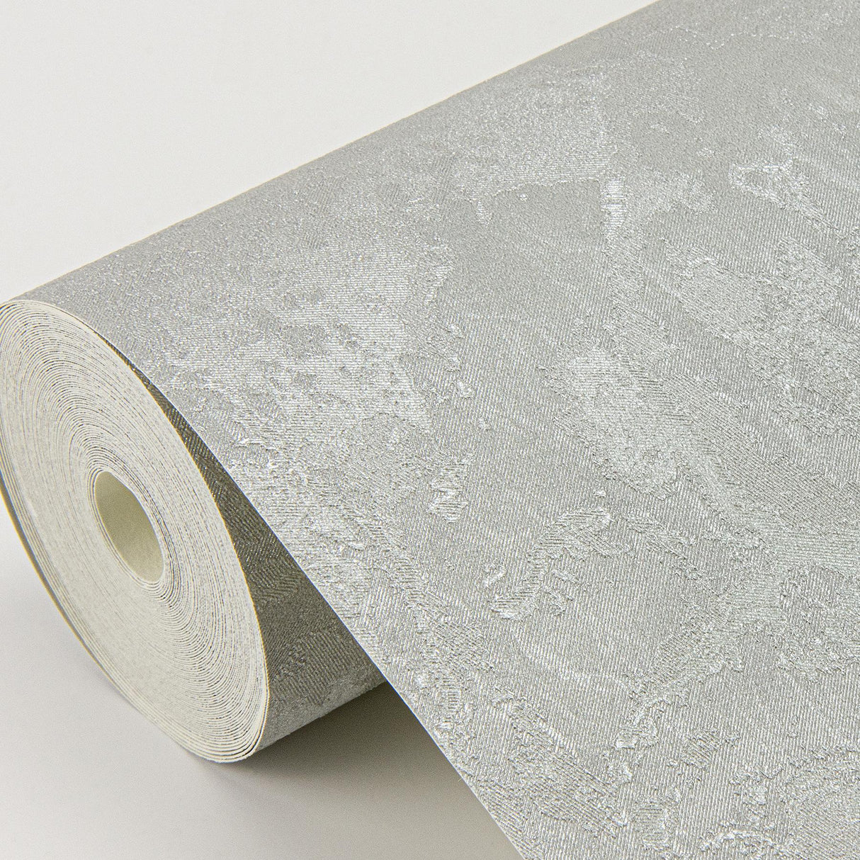 York Francesca Pewter Texture Wallpaper