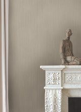 York Pietra Taupe Silk Wallpaper