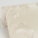 York Antonella Rose Gold Scroll Wallpaper