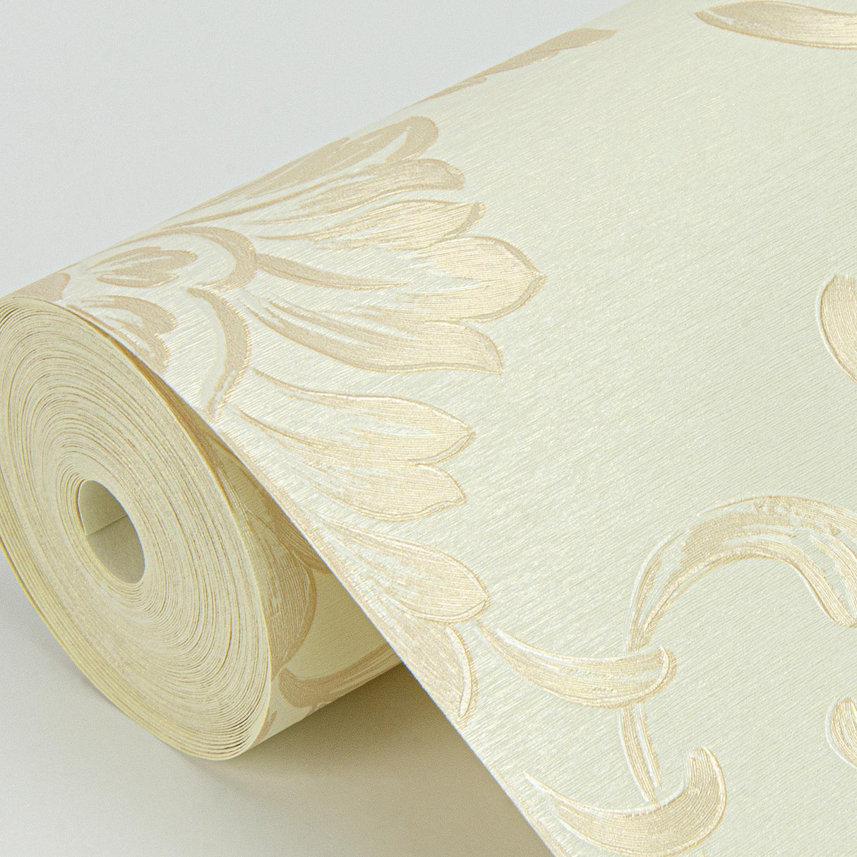 York Antonella Gold Scroll Wallpaper