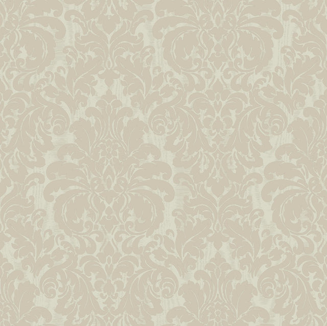 York Betina Cream Damask Wallpaper