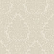 York Betina White Damask Wallpaper