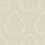 York Betina White Damask Wallpaper