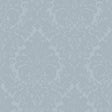 York Betina Light Blue Damask Wallpaper