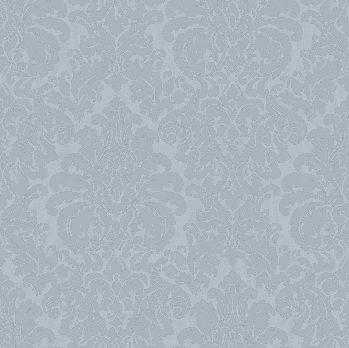 York Betina Light Blue Damask Wallpaper
