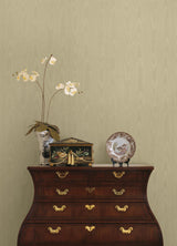 York Angelina Gold Moire Wallpaper