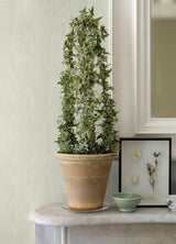 York Angelina White Moire Wallpaper