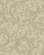 York Noemi Taupe Acanthus Wallpaper