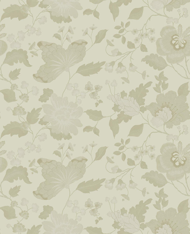 York Vittoria Gold Floral Wallpaper