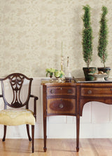 York Vittoria Cream Floral Wallpaper