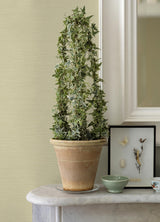 York Aida Light Yellow Horizontal Silk Wallpaper