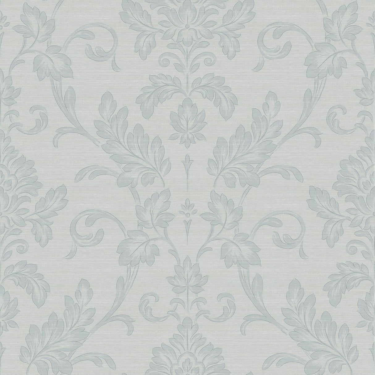 York Antonella Light Blue Scroll Wallpaper