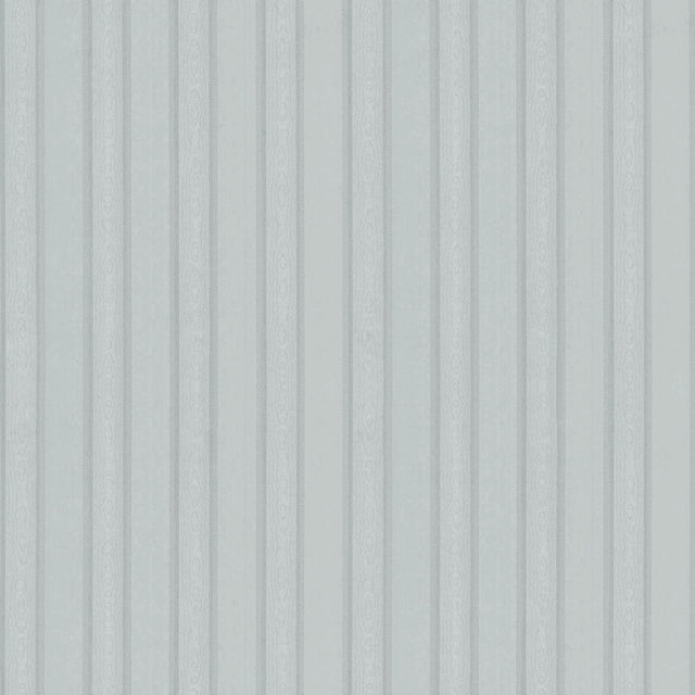 York Zeta Light Blue Moire Stripe Wallpaper