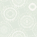 York Sonnet Sage Floral Wallpaper