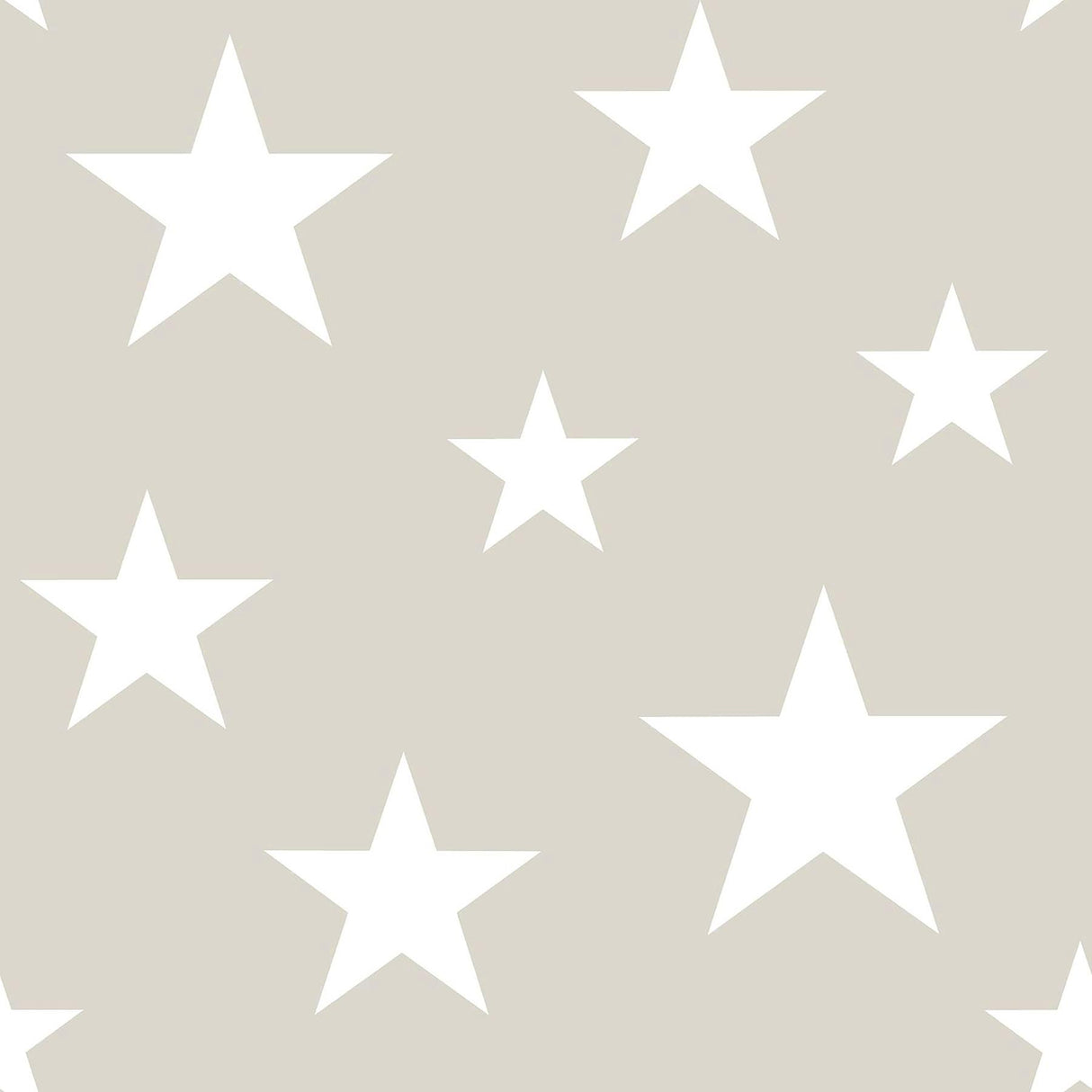 York Amira Taupe Stars Wallpaper