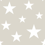 York Amira Taupe Stars Wallpaper
