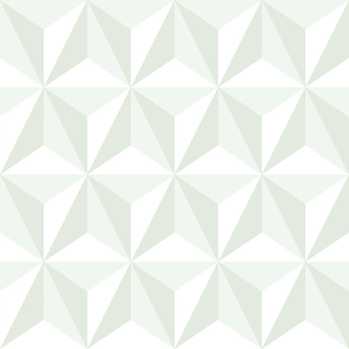 York Adella Sage Geometric Wallpaper