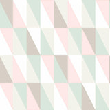 York Inez Pastel Geometric Wallpaper